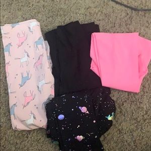 Girls leggings lot! Sizes 7/8